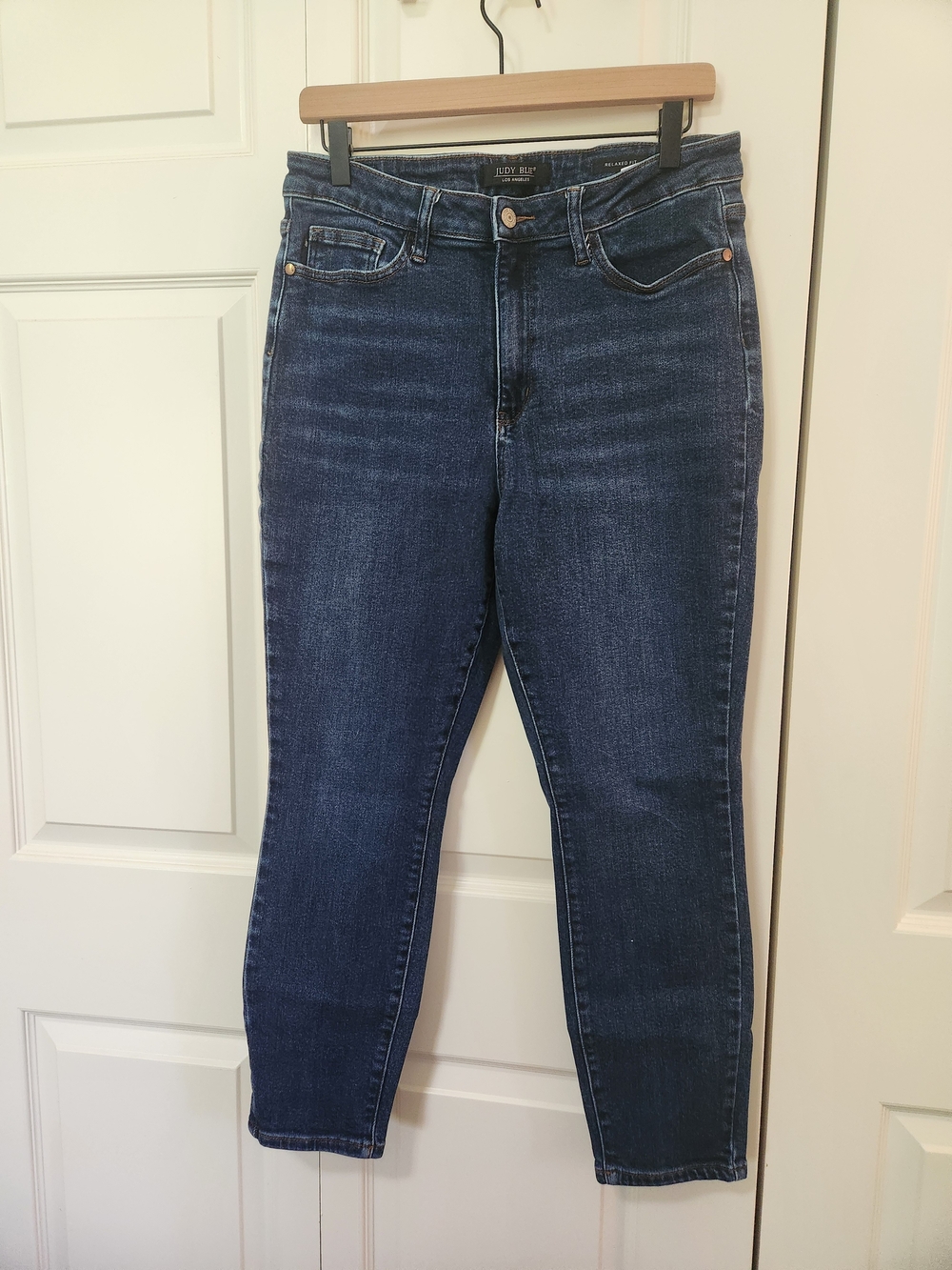 Judy Blue Dark Indigo Relaxed Fit Jeans